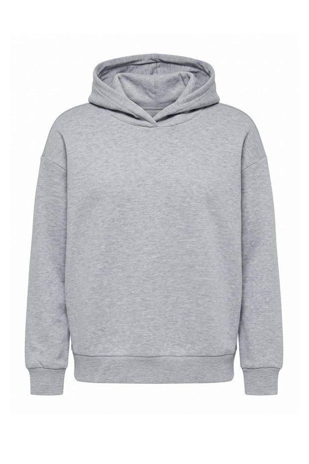 Gri Melanj Örme Sweatshirt TWOAW27SW00224
