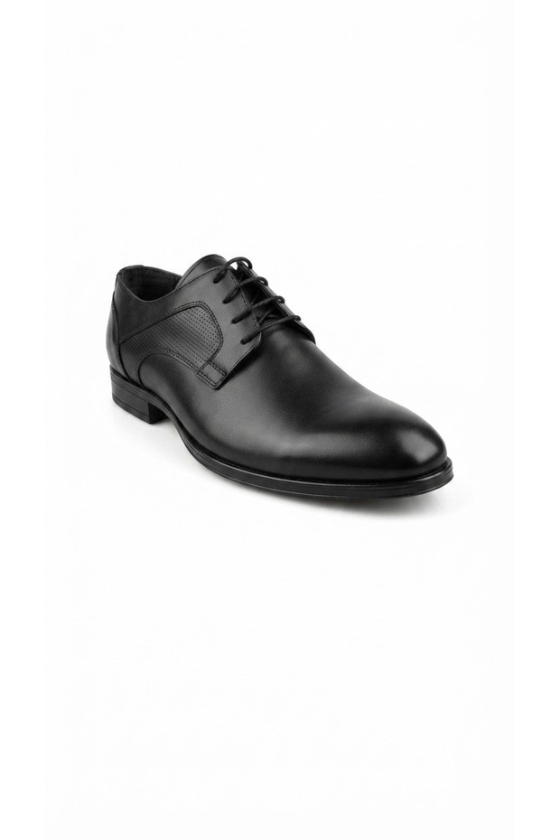Black Men's Genuine Leather Classic Shoes 013.2006