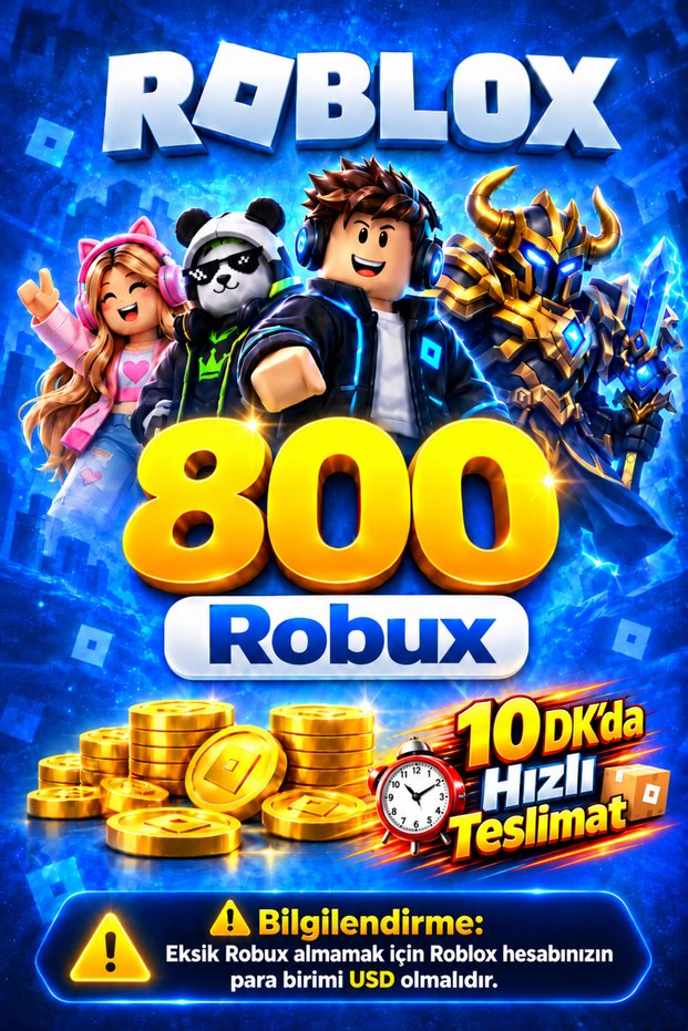 800 Robux