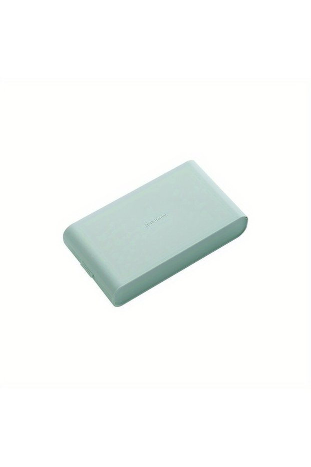 green Pratical Mask Organizer Portable Mask Storage Box Moisture-proof Mask Box Multifunctional Pape