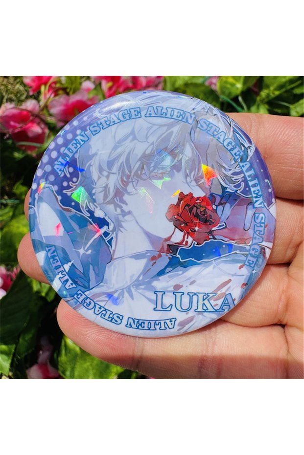 58mm 2 58mm Anime Alien Stage Sua Mizi Till Luka Ivan Hyuna Cosplay Badge Pin SPTE Tinplate Brooch