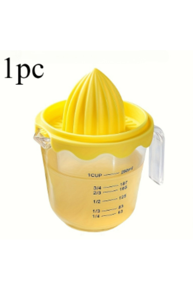 YELLOW Citrus Juicer Detachable Lemon Squeezer Small Fruit Juice Squeezer Multi-use Small Juicer Too