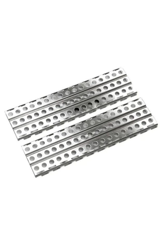 2Pcs Stainless Steel Sand Ladders Board for Axial SCX10 TRX-4 D90 1/10 RC Crawler Car