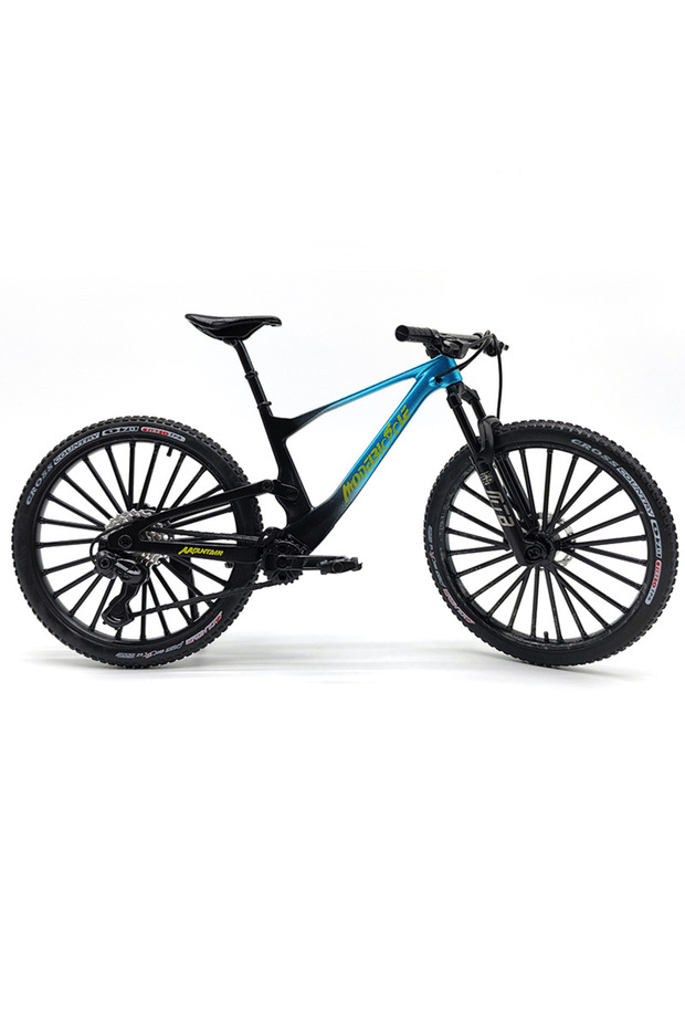 No Box New 1:8 Model Alloy Bicycle Diecast Metal Toy Miniature Bike Mountain Finger Gradual Bicycle