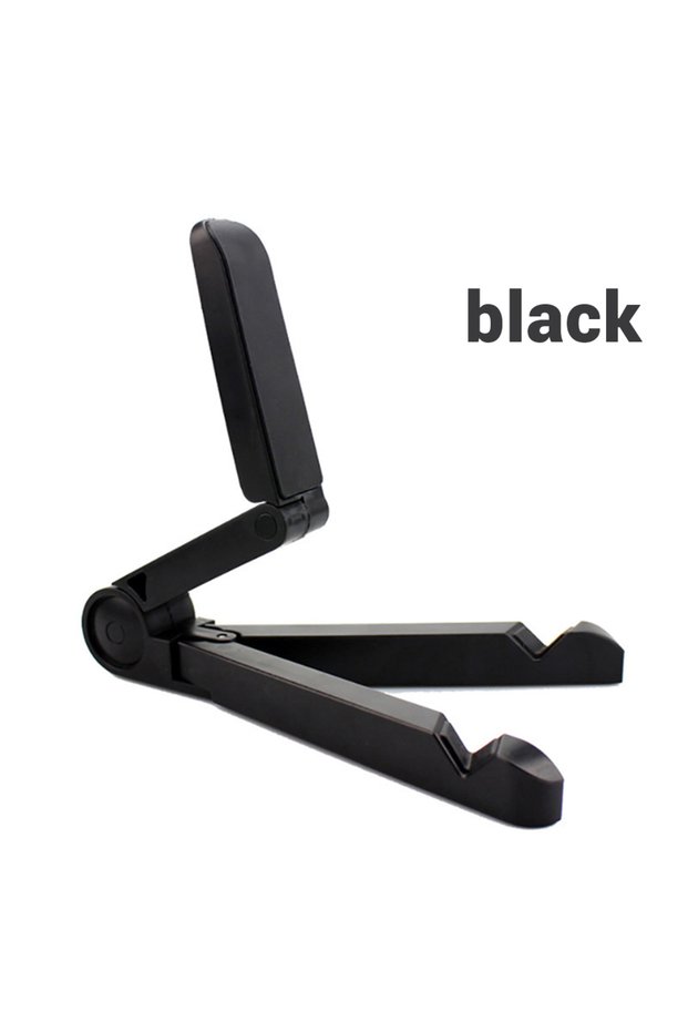 Black Portable Monitor Foldable Stand For 4.7-12.9 inch Tablet Monitor Stand For iPad iPhone Huawei