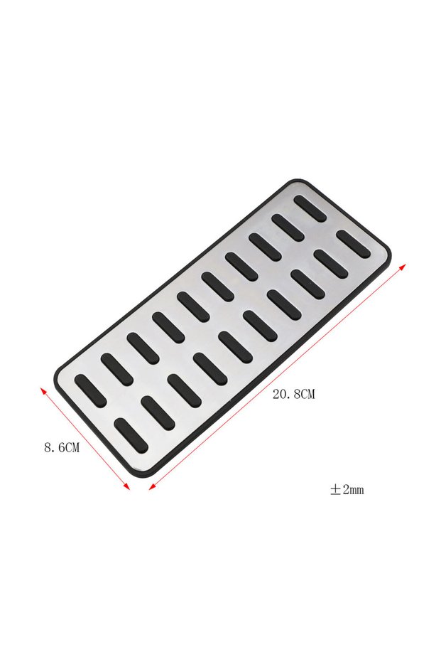 1 Pc Rest Pedal Car Foot Rest Pedal Auto Pedal Cover for Hyundai Ix25 Creta Accent Verna Solaris for