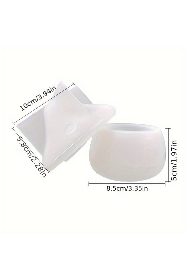 Mold 1 Set Mushroom Storage Box Silicone Mold, for Resin Casting & DIY Crafts, Epoxy Aromatherapy Gy