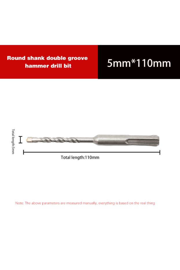 5x110mm 1Pcs Cross Tips Concrete SDS Plus Drill Bit 4 Cutters Round Shank Impact Drills 4/5/5.5/6/8/