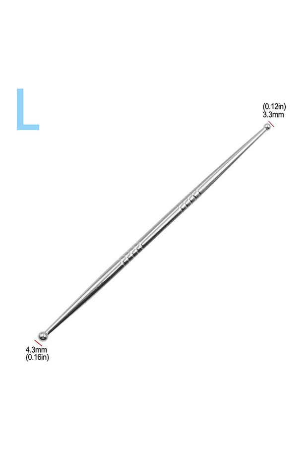 L S/M/L Acupuncture Pen Stainless Steel Manual Acupuncture Pen Trigger Point Massager Deep Tissue Ma