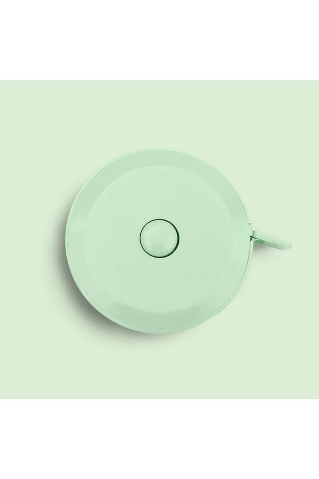 Green Portable tape measure cute small ruler soft ruler portable measure three circumference mini le
