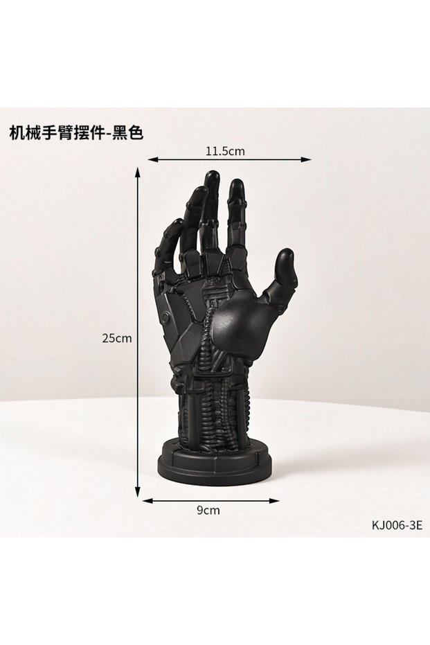 black 3D Cyberpunk Game Controller Stand | Multi-functional Desktop Organizer, Suitable for Controll