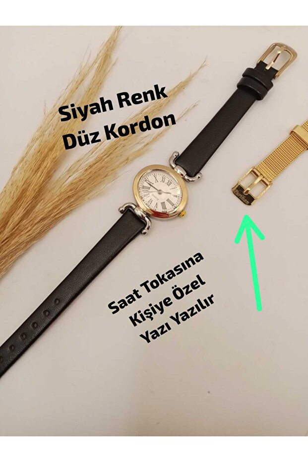 Mai Model Minimal Special Design Black Color Women's Wristwatch