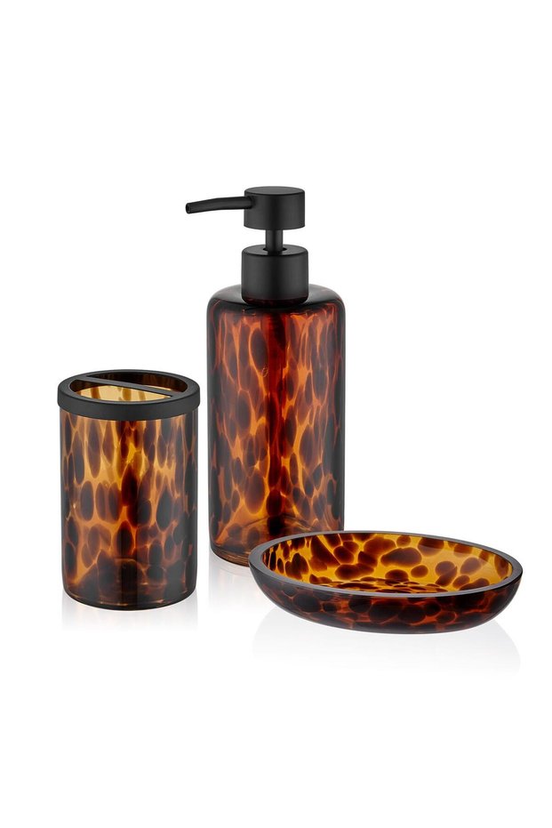 Leo Bathroom Set Amber 3 Pieces