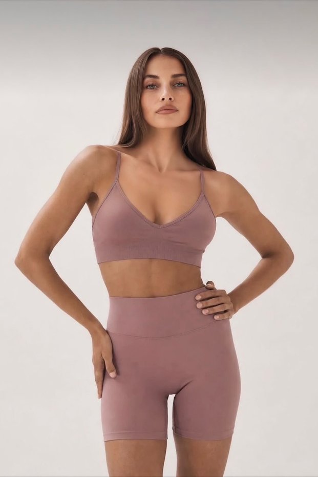 Boly Model Thin Strap Padded Sports Bra