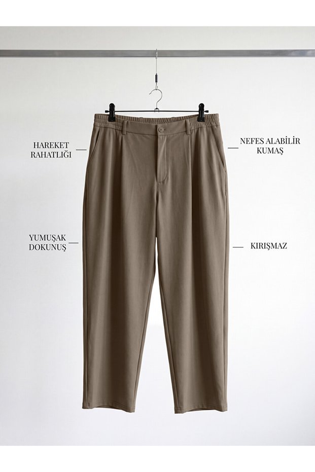 Quality Pieces from Çelebi Store Loose Fit Men's Pleated Trousers
