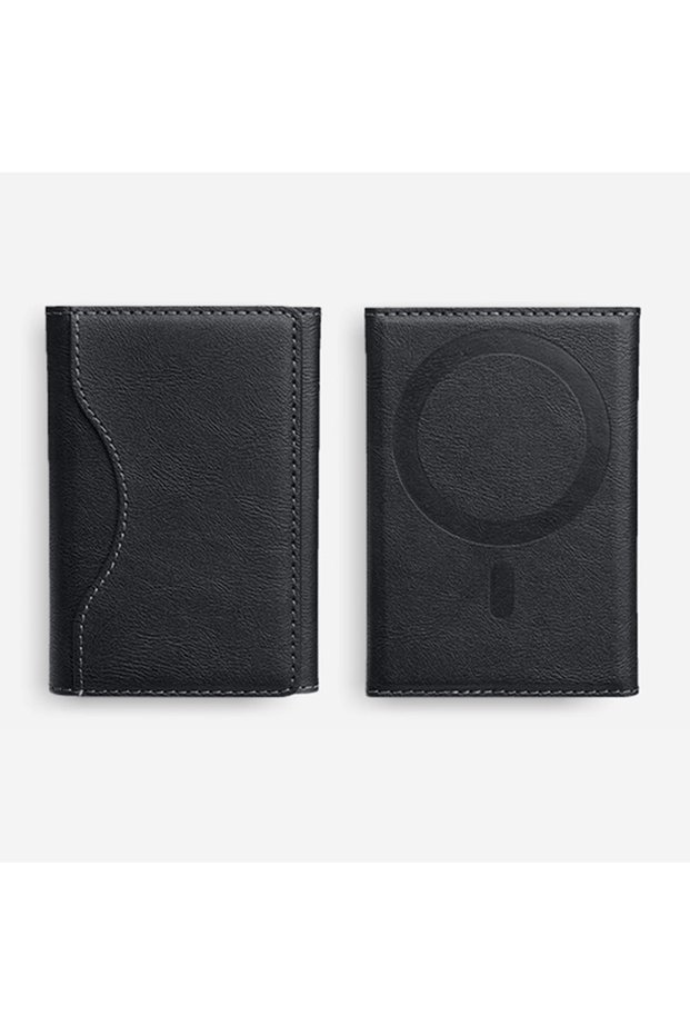 Magsafe Magnetic Foldable Stand Leather Card Holder Wallet Compatible with iPhone 18 Pro 18 Pro Max