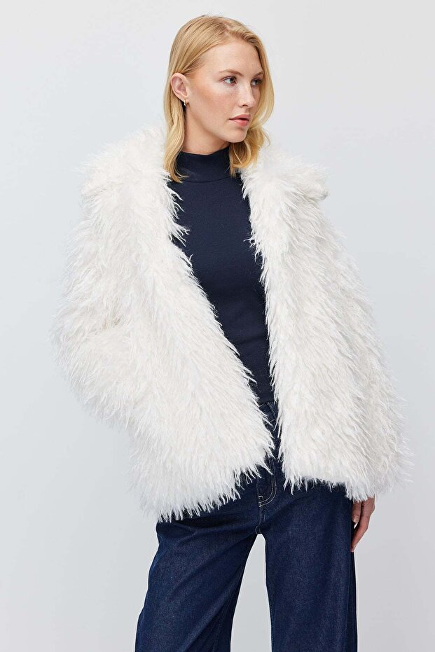 Women's Plush Fur Coat