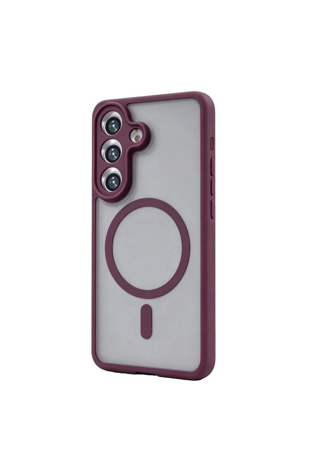 Samsung galaxy a17 5g magsafe case - burgundy