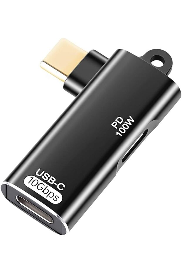 إليفانت بوت ® محول USB C OTG مع منفذ USB مزدوج، محول Type-C مع شحن سريع PD بقوة 100 واط، ونقل البيانات