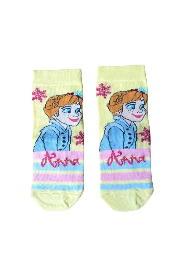 15122 Girl's Elsa Anna Olaf Socks