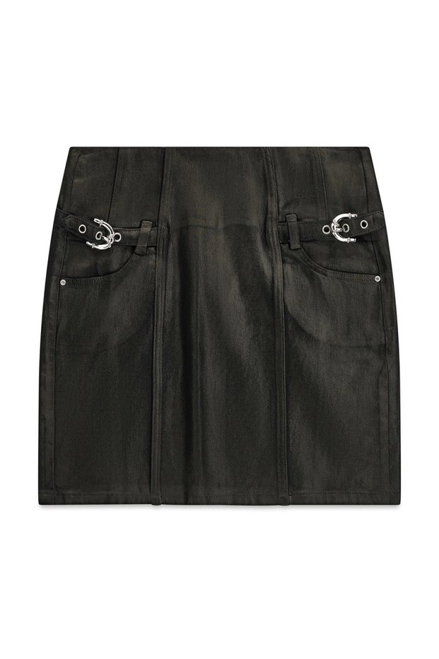 Clarissa women's denim pencil skirt