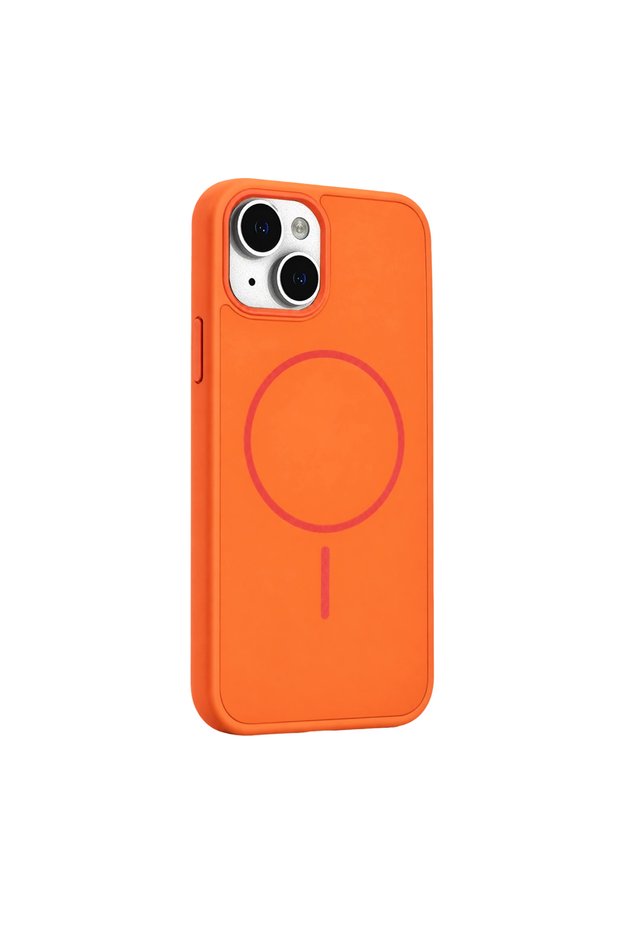 Apple iphone 15 azus magsafe cover - orange