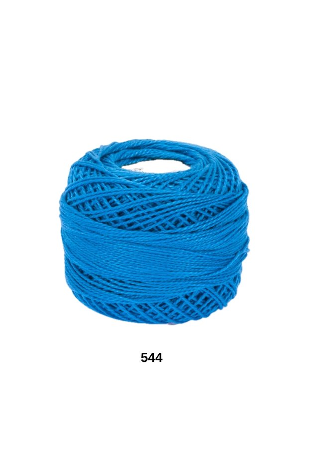 1 piece ören coton perle 8 100% mercerized hand embroidery knitting yarn - color: 544