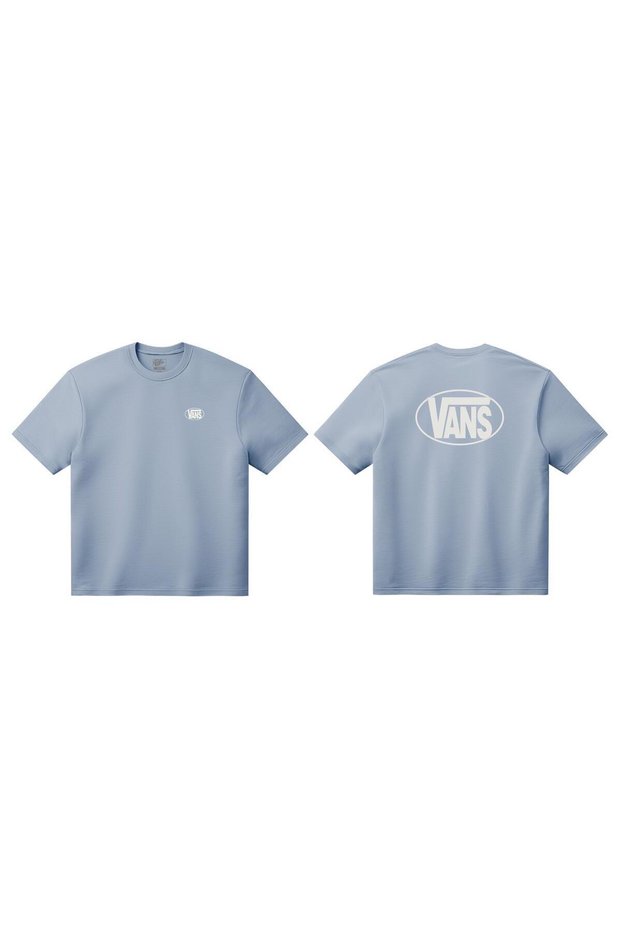 Oval logo loose fit ss tee