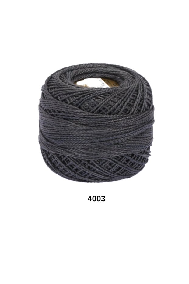 1 piece ören coton perle 8 100% mercerized hand embroidery knitting yarn - color: 4003