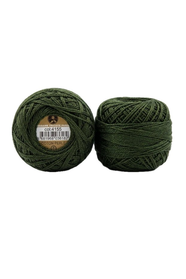 1 piece ören coton perle 8 100% mercerized hand embroidery knitting yarn - color: 4155