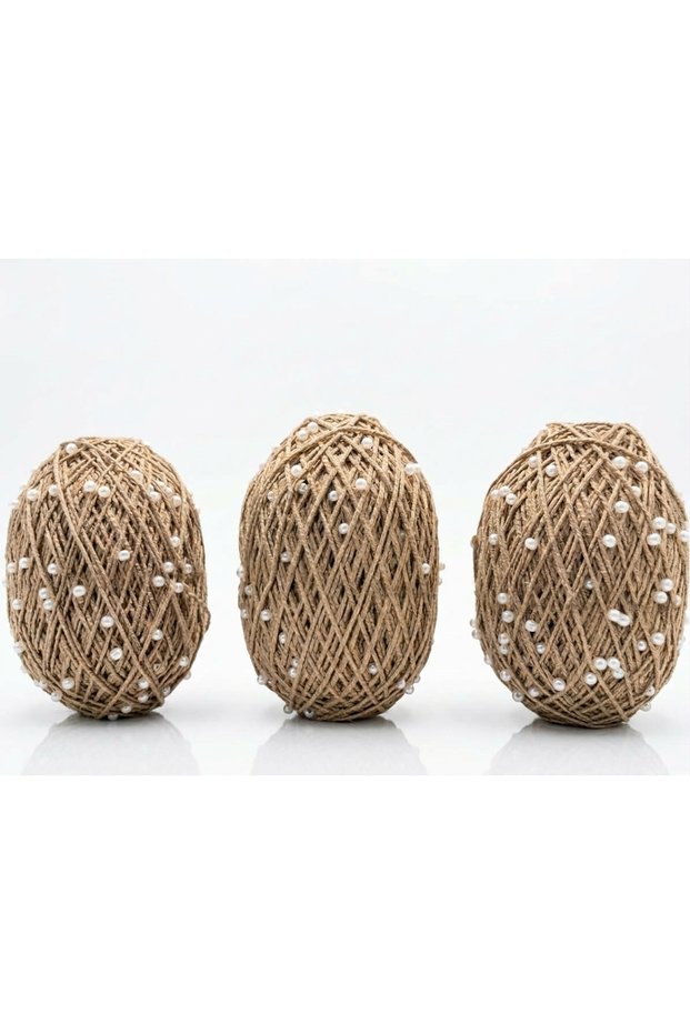 Natural Beige Pearl Knitting Yarn - Hand Knitting Yarn