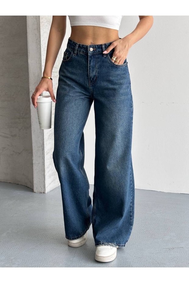 Women's Wide Leg Jean Pants