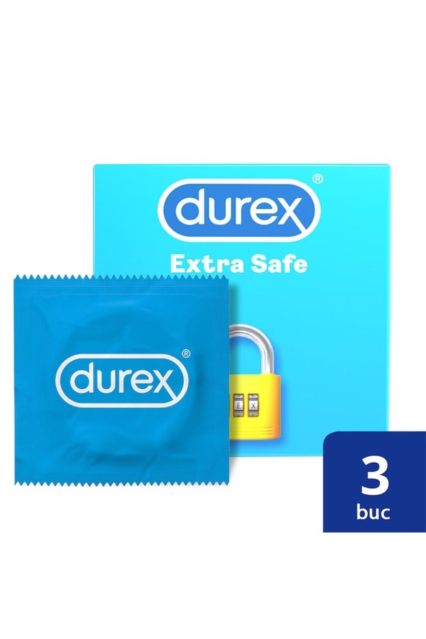 Extra Safe Condoms, 3 Pieces