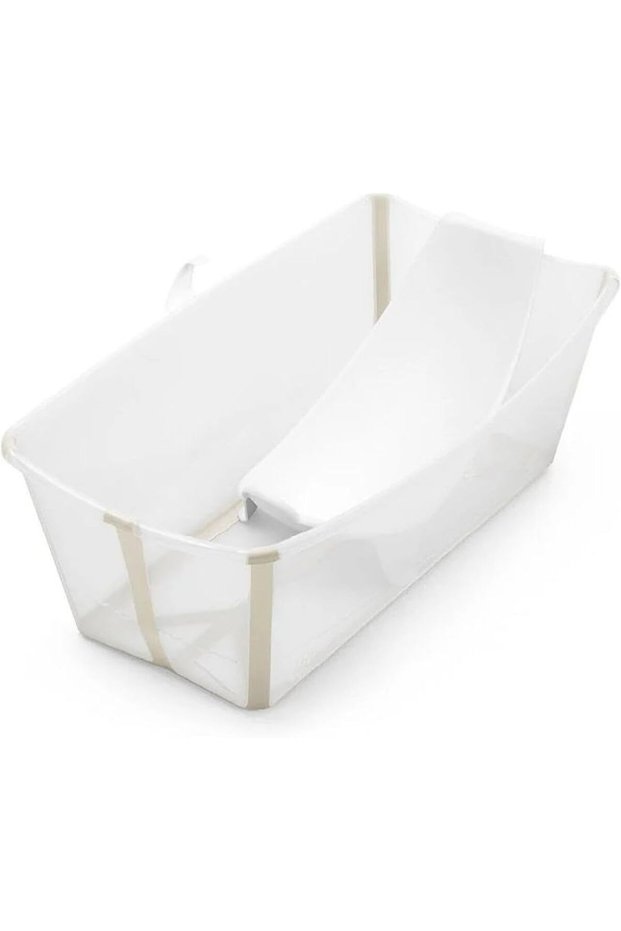 Flexi Bath with Newborn Support - Durable & Easy to Store Bath Tub Baby