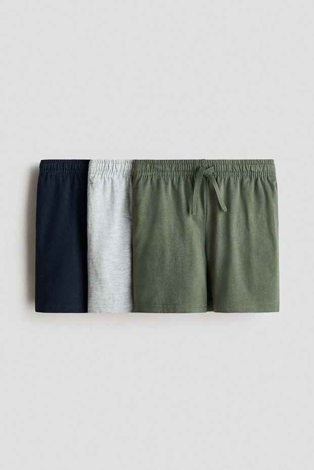 3-pack cotton shorts