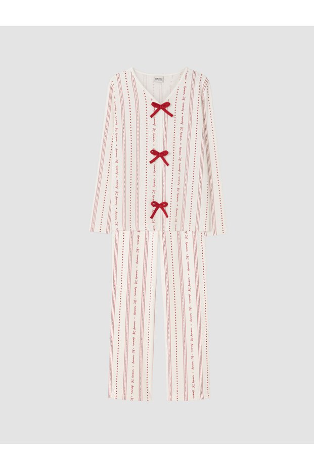 V Dikim Girls' Pajama Set for Style Enthusiasts from Uzg Store