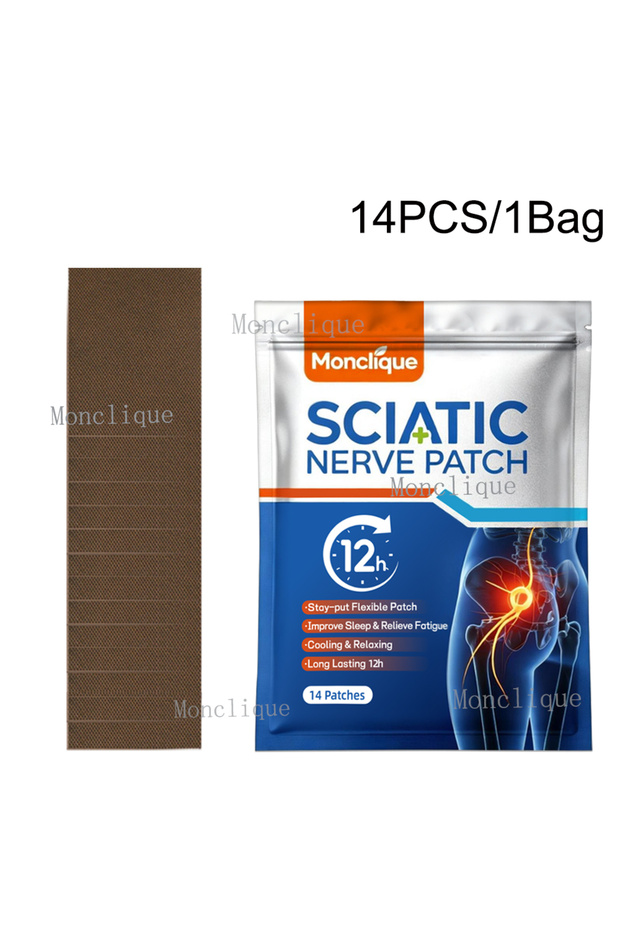 No plug 14Pcs Hip Cooling Soothing Patch Self-adhesive Breathable Waist Hips Relax Care Stickers Ski