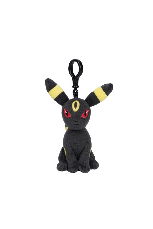 10.5cm Umbreon Pokemon Pikachu Mew Squirtle Charmander Kawaii Plush Toy Pendant School Bag Backpack