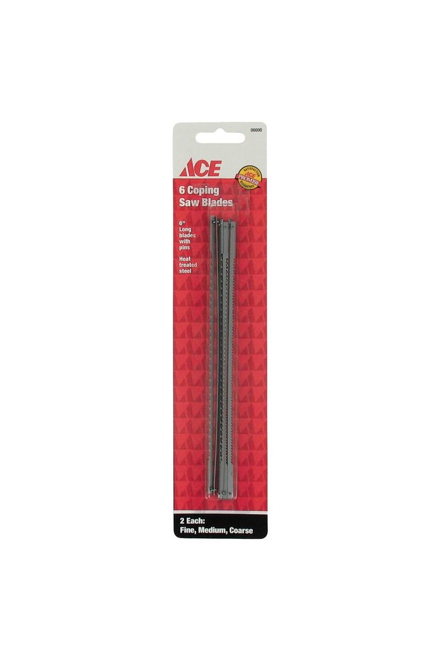 Carbon Steel Coping Saw Blades (15 cm, 6 Pc.)