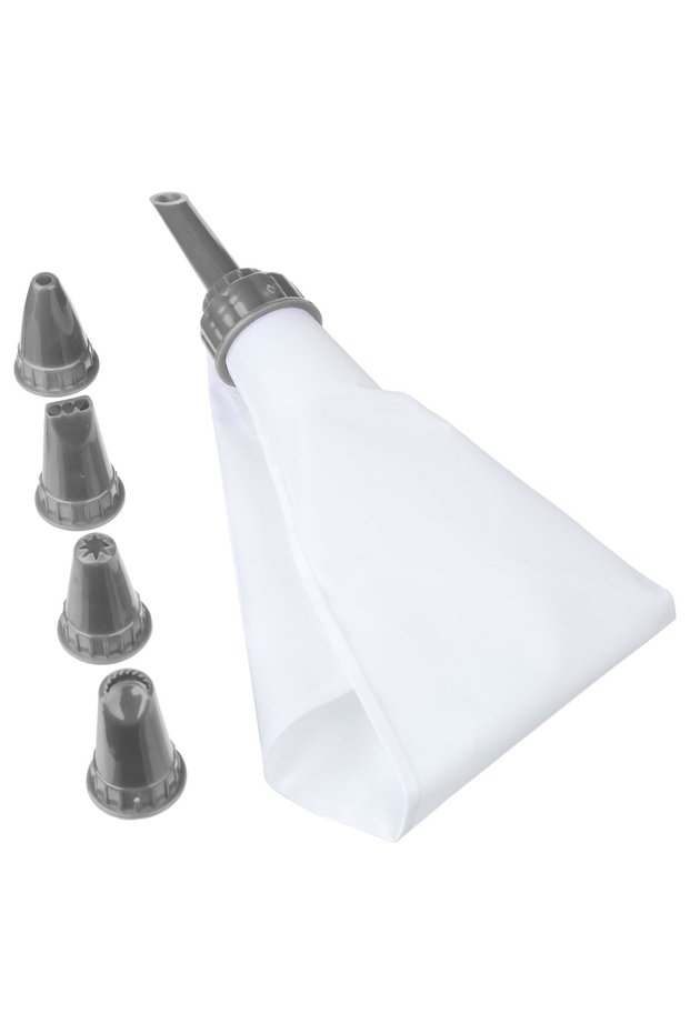 Piping Bag & Nozzle Set (6 Pc.)