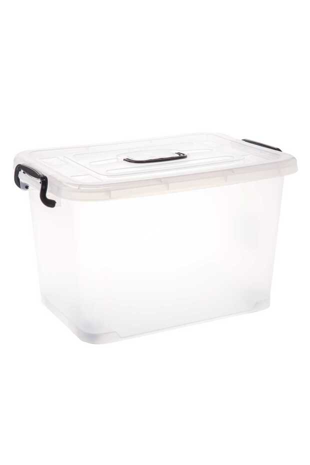 Plastic Storage W/Wheels & Handle (25 L)