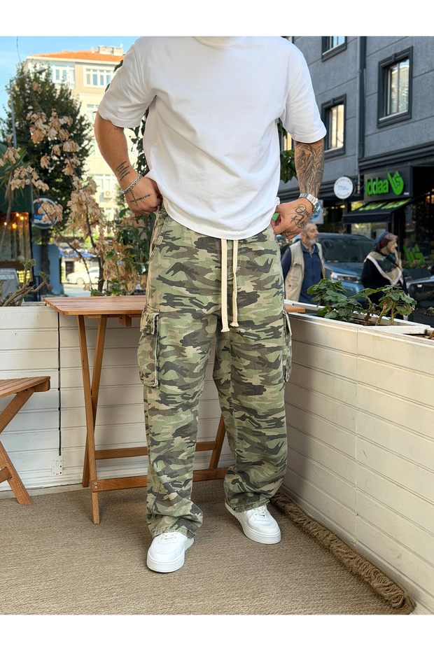 W11 Cargo Pocket Camouflage Trousers 5151