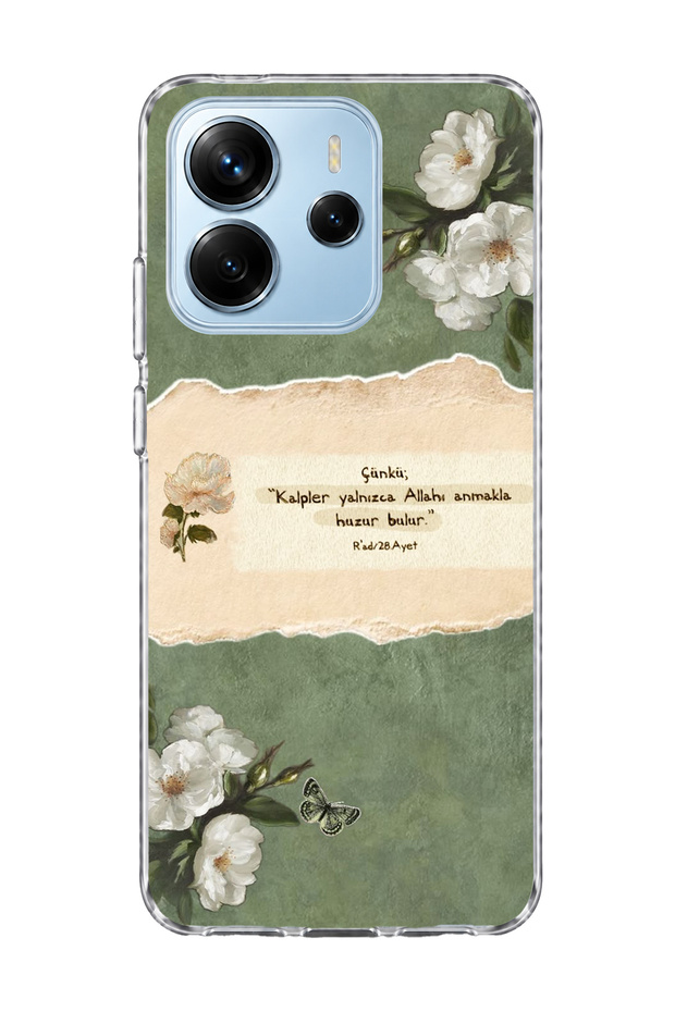 Redmi Note 14 4g Compatible Anime Red Eye Printed Transparent Phone Case