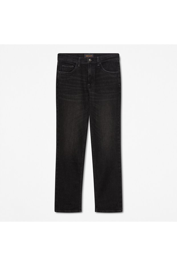 Sandown 5 Pocket Black Denim Pants (Stra