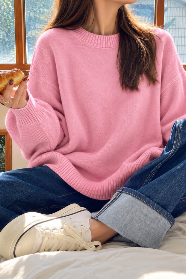 Women's Oversize Shaded Casual Sweater