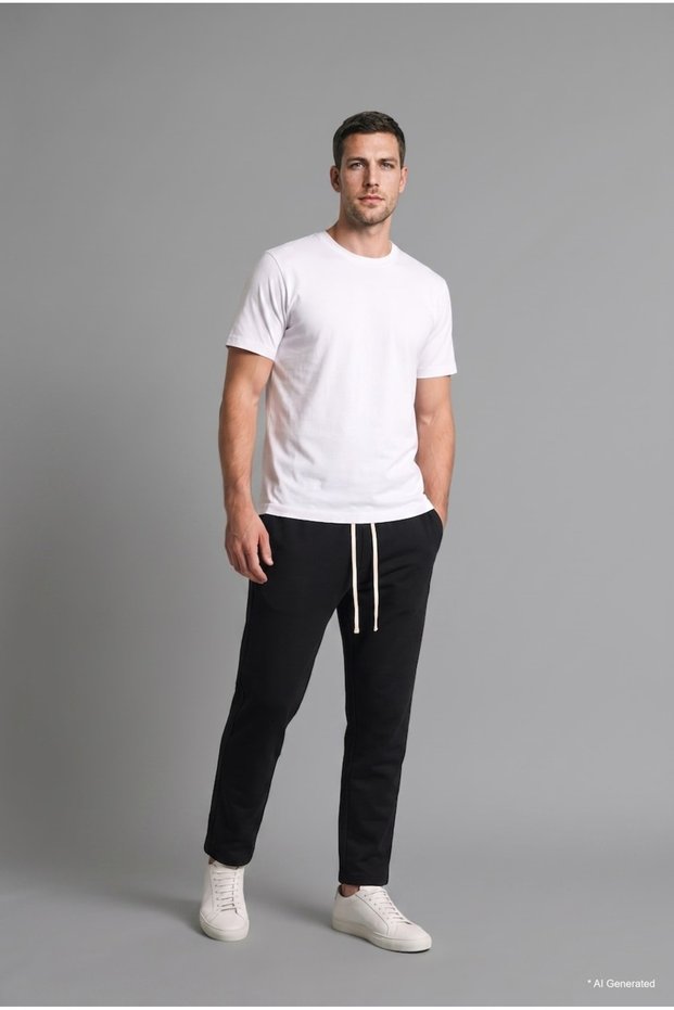 Men's Sweatpants F0309Ax/Bk81 Black