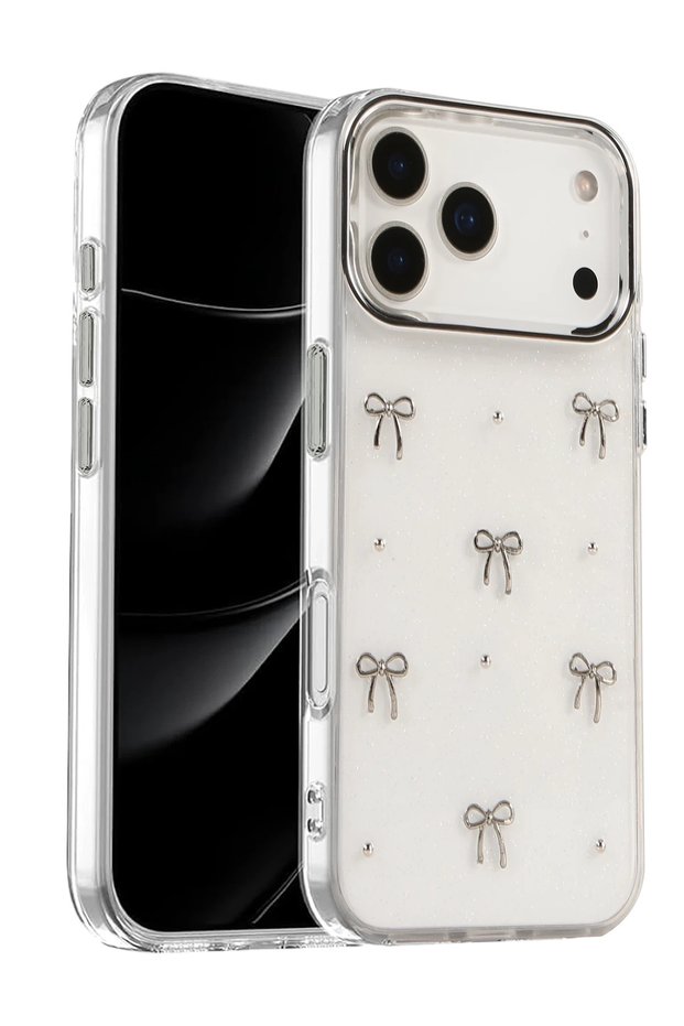 غطاء CONCEPTA Newface لهاتف iPhone 17 Pro بنمط فيونك - (165051) نمط 5
