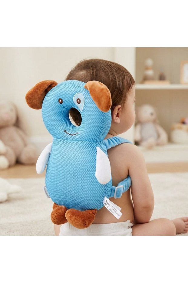 Baby Head and Back Protection Cushion with Adjustable Straps.