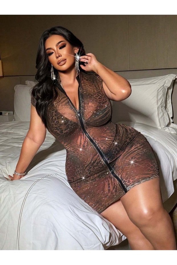 Rochie mini, mix culori