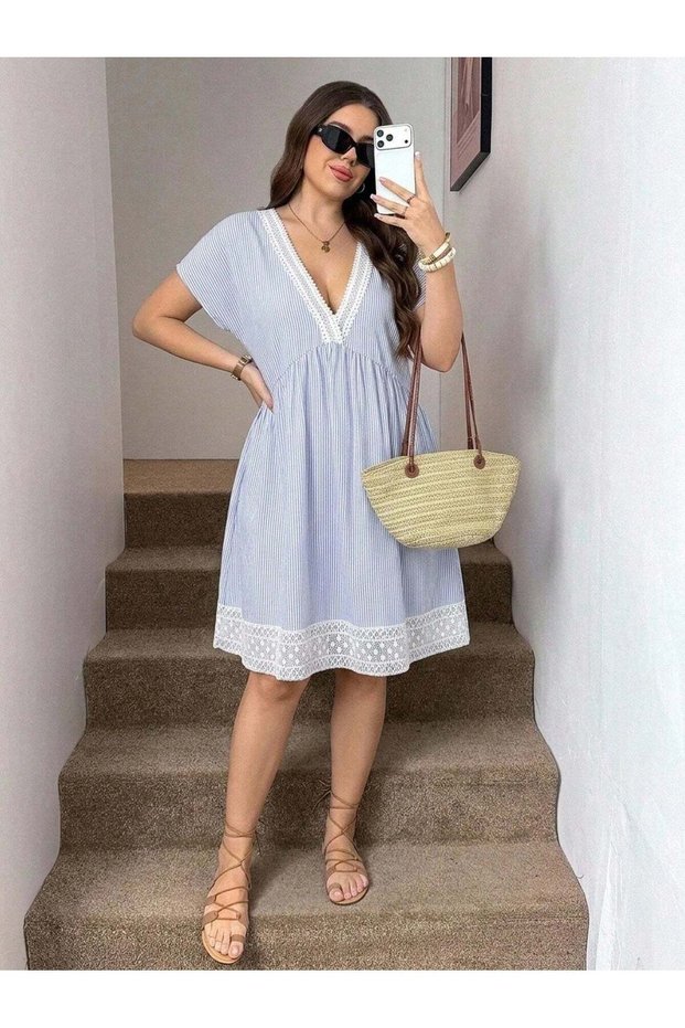 Rochie mini, mix culori